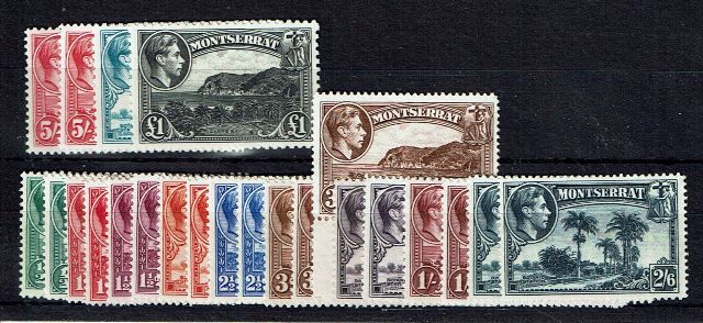 Image of Montserrat SG 101/12 LMM British Commonwealth Stamp